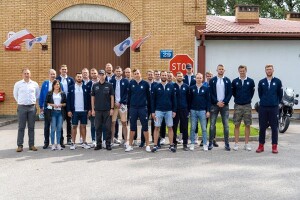 Biało-niebiescy w Areszcie Śledczym