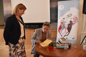 Biblioteka Publiczna spotkanie z Michałem Rusinkiem