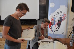 Biblioteka Publiczna spotkanie z Michałem Rusinkiem
