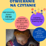 Biblioteka Publiczna zajęcia dla dzieci Otwieranie na czytanie