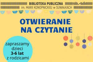 Biblioteka Publiczna zaprasza dzieci na zajęcia