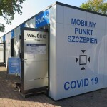 Suwałki szczepienia w Parku Konstytucji