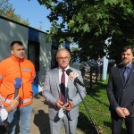 Suwałki szczepienia w Parku Konstytucji