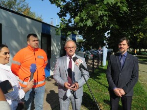 Mobilny Punkt Szczepień przy ul. ks. K. Hamerszmita