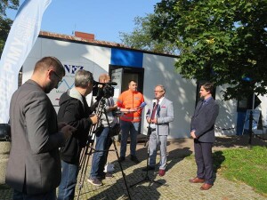 Suwałki szczepienia w Parku Konstytucji