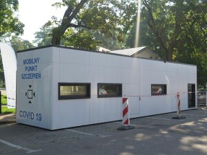 Suwałki szczepienia w Parku Konstytucji