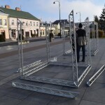 Suwałki Biblioteka Publiczna wystawa na Placu Marii Konopnickiej