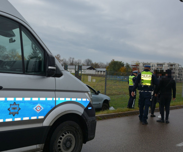 Suwałki policja kolizja