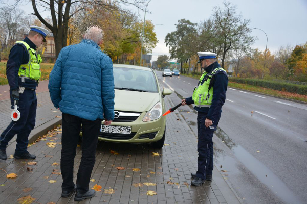Suwałki policja sprawdź światła