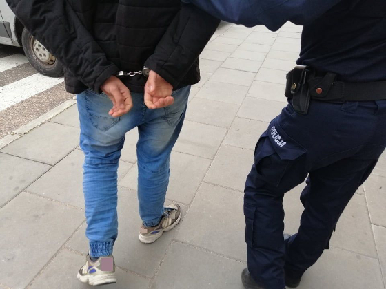 Suwałki policja zatrzymany
