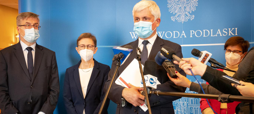 Wojewoda Podlaski apel o szczepienia