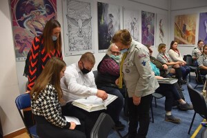 Biblioteka Publiczna spotkanie 100 rocznica urodzin Krystyna Kapuścińskiej