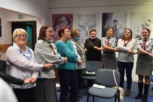Biblioteka Publiczna spotkanie 100 rocznica urodzin Krystyna Kapuścińskiej