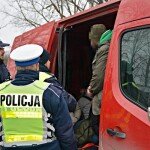 Suwałki policja zatrzymani imigranci