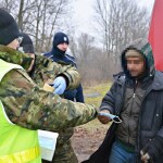 Suwałki policja zatrzymani imigranci