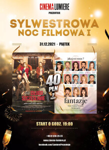 Sylwestrowa Noc Filmowa w Cinema Lumiere