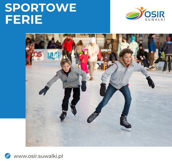Suwałki OSiR ferie sportowe 2022
