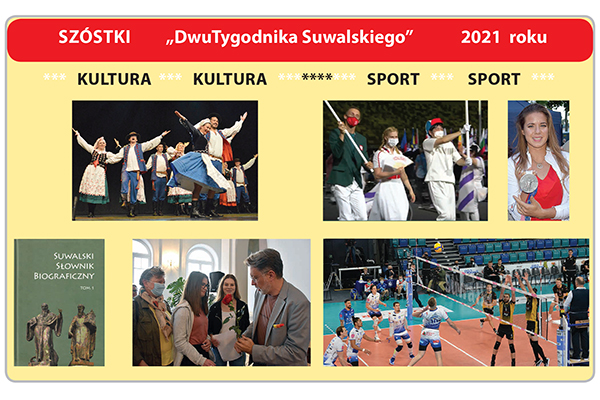 Najważniejsze wydarzenia w suwalskiej kulturze i sporcie w 2021 roku