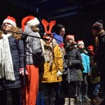 Suwałki rozświetlenie choinki miejskiej
