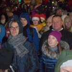 Suwałki rozświetlenie choinki miejskiej