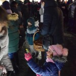 Suwałki rozświetlenie choinki miejskiej