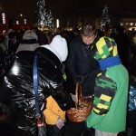 Suwałki rozświetlenie choinki miejskiej