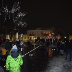 Suwałki rozświetlenie choinki miejskiej