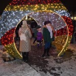 Suwałki rozświetlenie choinki miejskiej