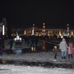 Suwałki rozświetlenie choinki miejskiej