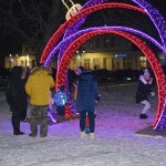 Suwałki rozświetlenie choinki miejskiej