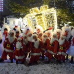 Suwałki rozświetlenie choinki miejskiej