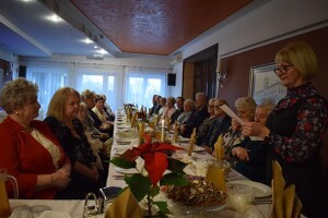 Suwałki wigilia Związku Emerytów i Rencistów