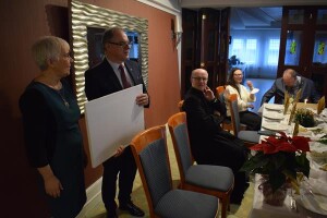 Suwałki wigilia Związku Emerytów i Rencistów