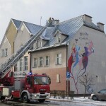 Suwałki Biblioteka Publiczna dach zerwana blacha