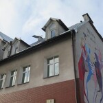 Suwałki Biblioteka Publiczna dach zerwana blacha
