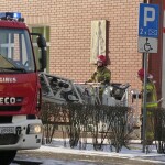 Suwałki Biblioteka Publiczna dach zerwana blacha