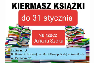 Charytatywny kiermasz książki
