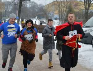 Karnawałowe bieganie nad Zalewem Arkadia