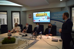 Suwałki konferencja Stacja Pogodne Suwałki i finał WOŚP