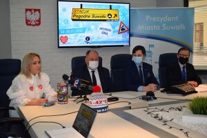 Suwałki konferencja Stacja Pogodne Suwałki i finał WOŚP