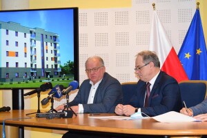 Suwałki konferencja nowe inwestycje ZBM TBS