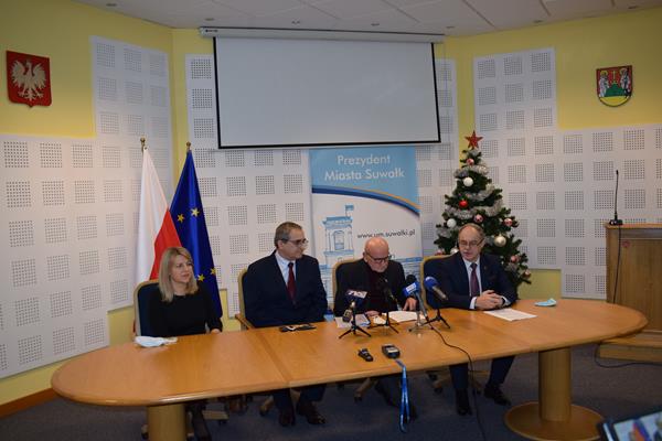 Suwałki konferencja rozbudowa PGO