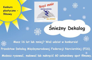 Policja zaprasza dzieci i młodzież do udziału w konkursie „ŚNIEŻNY DEKALOG”