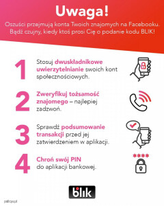 Suwałki policja oszustwo na BLIK-a