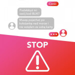 Suwałki policja oszustwo na BLIK-a