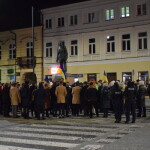 Suwałki wiec solidarności z Ukrainą