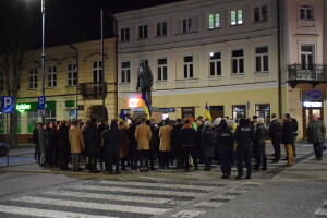 Suwałki wiec solidarności z Ukrainą