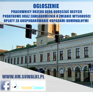 Informacja o podatkach i opłatach za wywóz śmieci