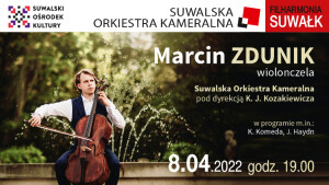 Marcin Zdunik zagra w Filharmonii Suwałk