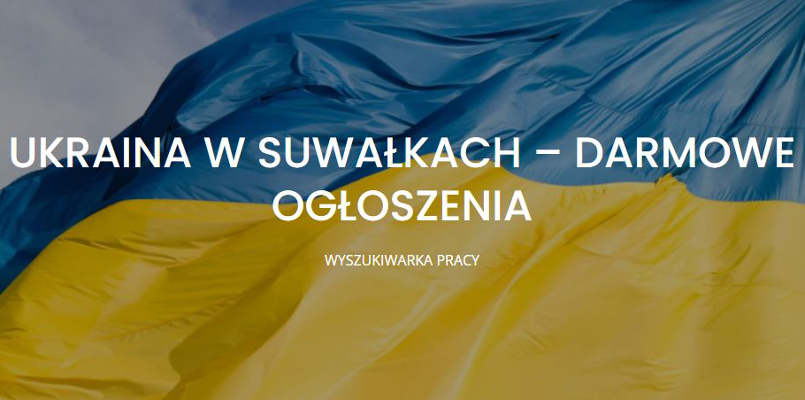 Internetowa tablica ogłoszeń Ukraina w Suwałkach